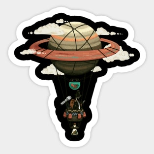 Planet explorer Sticker